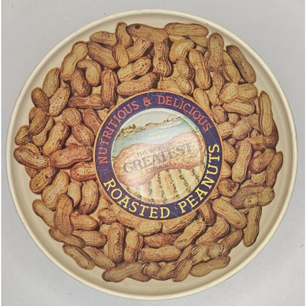 Vintage Roasted Peanuts 8 Inch Diameter Bowl
